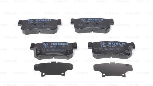 Brake Pad Set, disc brake 0986494237 - image 6