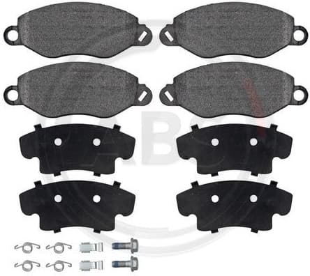 Brake Pad Set, disc brake 37256