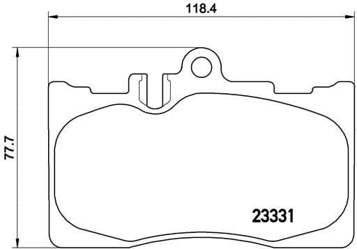 Brake Pad Set, disc brake PRIME LINE P83058