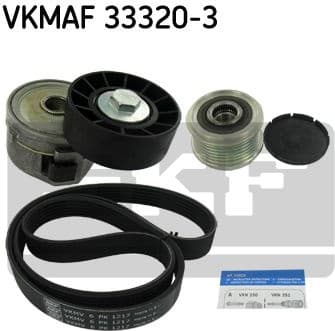V-ribbed Belt Set VKMAF 33320-3