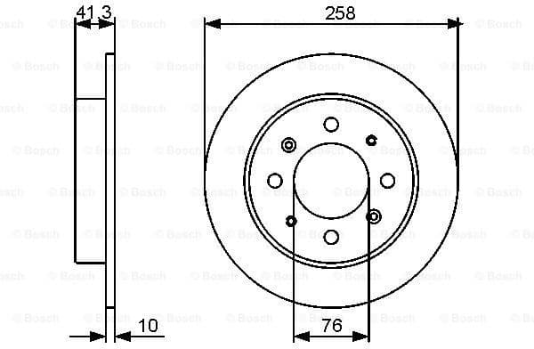 Brake Disc 0986479462