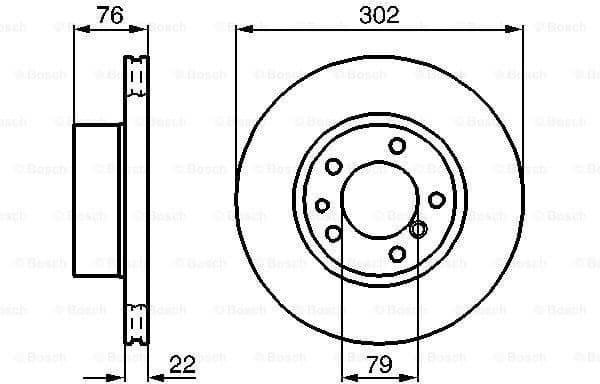 Brake Disc 0986478318 - image 2