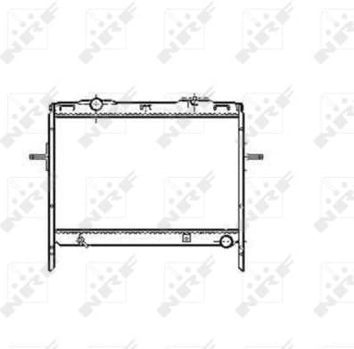 Radiator, engine cooling 53370