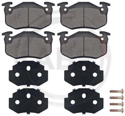 Brake Pad Set, disc brake 36580