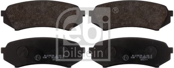 Brake Pad Set, disc brake 16731