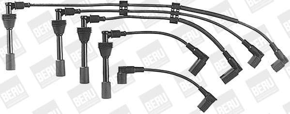 Ignition Cable Kit ZE 586 (BorgWarner (BERU))