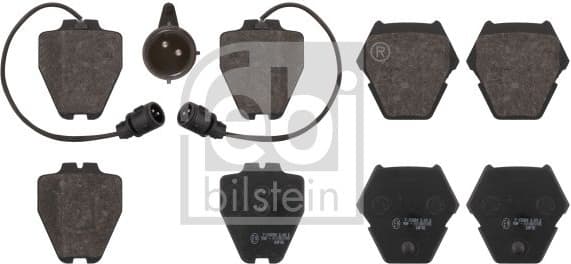 Brake Pad Set, disc brake 16763