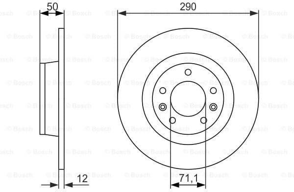Brake Disc 0986479311 - image 2