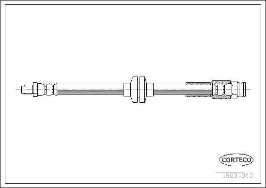 Brake Hose 19034343