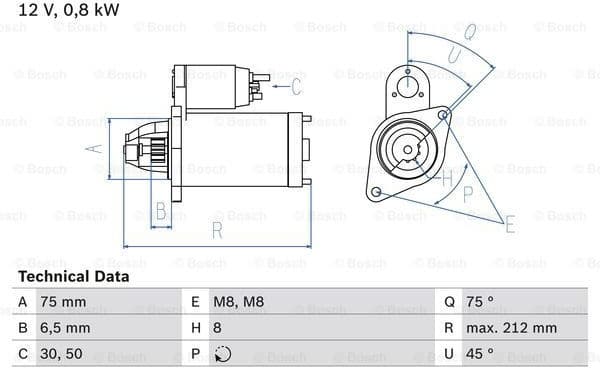 Starter 0986014371 - image 2