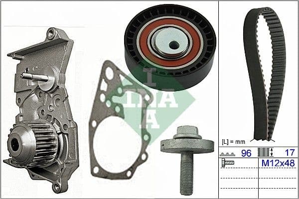Water Pump & Timing Belt Kit 530060430