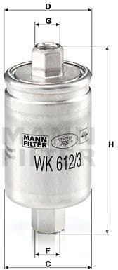 Fuel Filter WK612/3
