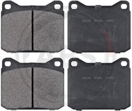 Brake Pad Set, disc brake A.B.S. 36104