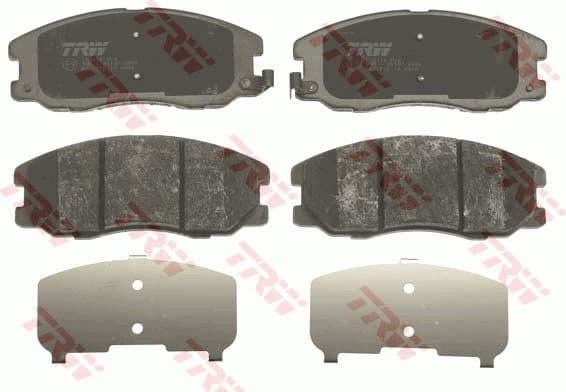 Brake pads front, Top Quality GDB1715 - image 2