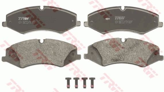 Brake pads front, Top Quality GDB1825 - image 2