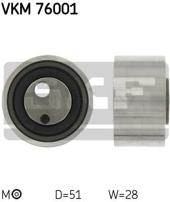 Tensioner Pulley, timing belt VKM 76001