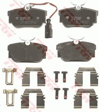 Brake Pad Set, disc brake COTEC GDB1369 - image 2
