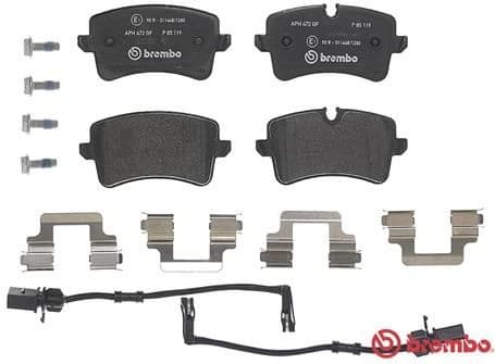 Brake Pad Set, disc brake PRIME LINE P85119 - image 2