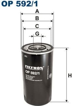 Oil Filter OP592/1