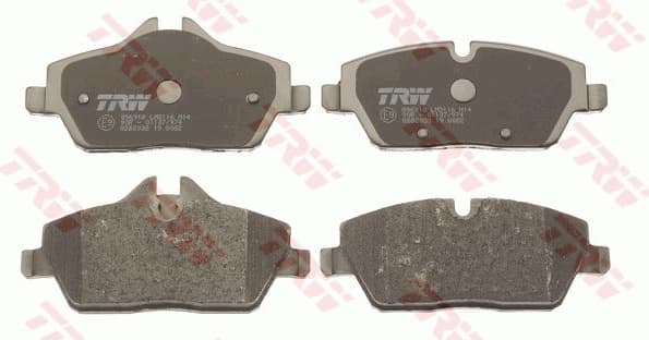 Brake Pad Set, disc brake COTEC GDB2038 - image 2