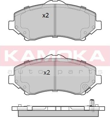Brake pads front JQ101274