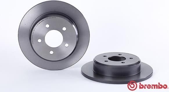 Brake discs kit rear, (2pcs), Top Quality 08.A351.11 - image 2