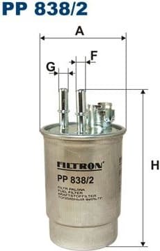 Fuel Filter PP838/2