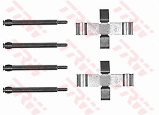 Accessory Kit, disc brake pad PFK51