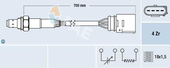 Oxygen Sensor 77205