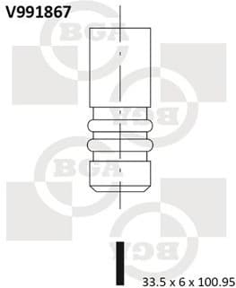 Valve inlet V991867 - image 2