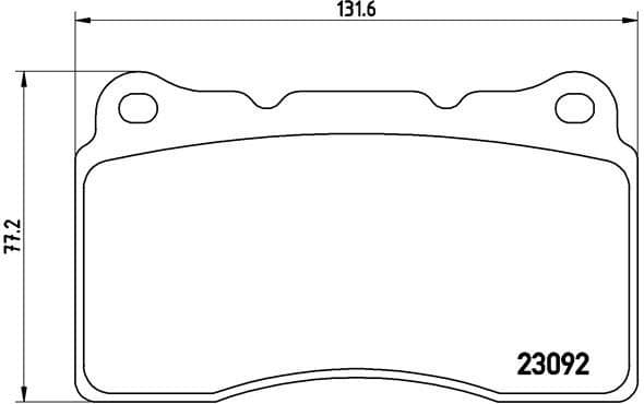 Brake Pad Set, disc brake PRIME LINE P54040