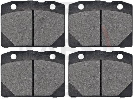 Brake Pad Set, disc brake A.B.S. 36080