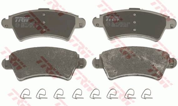 Brake Pad Set, disc brake COTEC GDB1501 - image 2