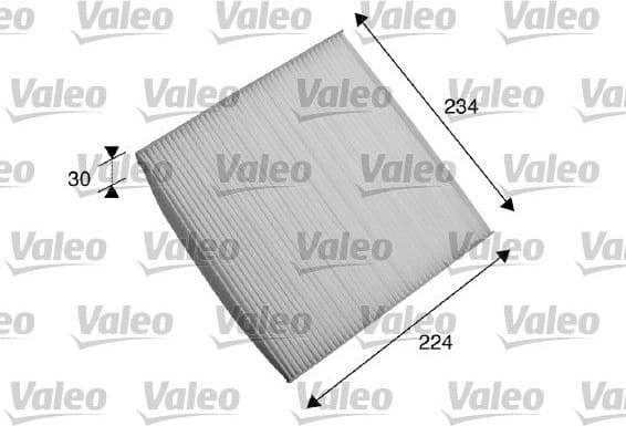 Filter, cabin air VALEO ESSENTIAL 698868