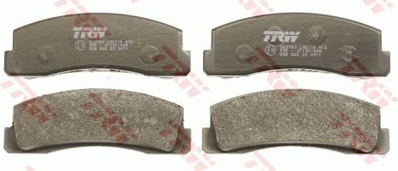 Brake Pad Set, disc brake COTEC GDB265 - image 2
