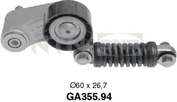 Belt Tensioner, V-ribbed belt GA355.94