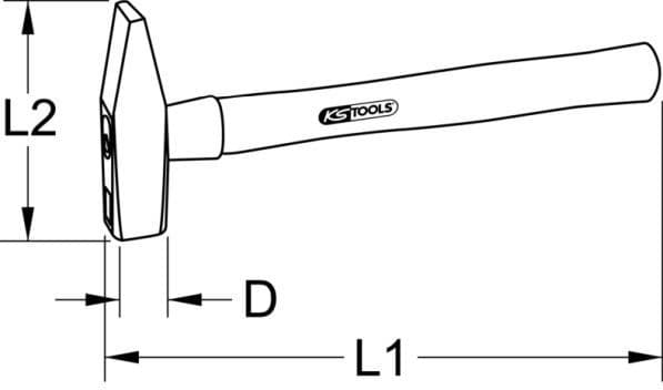 Machinist's Hammer 142.1350 - image 3
