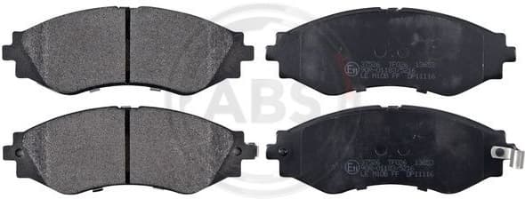 Brake Pad Set, disc brake 37526