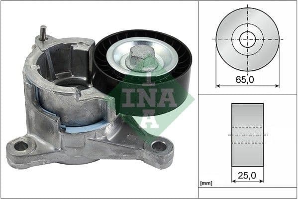 Belt Tensioner, V-ribbed belt 534002210