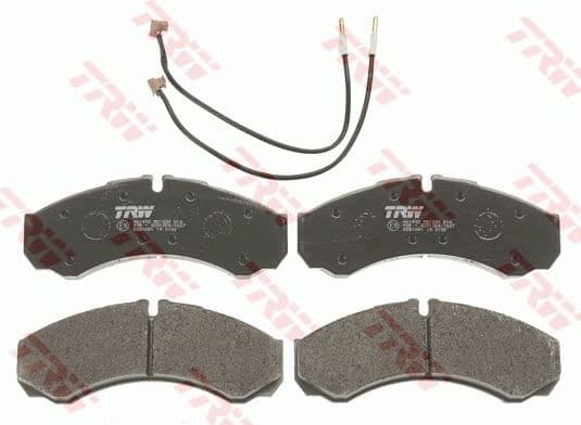 Brake Pad Set, disc brake COTEC GDB1609 - image 2