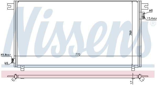 Condenser, air conditioning 94878