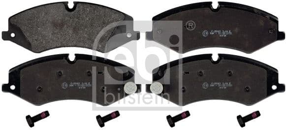 Brake Pad Set, disc brake 116124