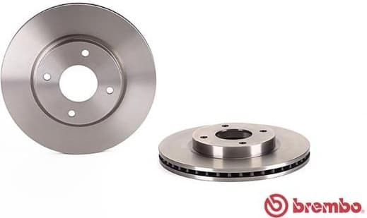 Brake Disc PRIME LINE 09.B632.10 - image 2