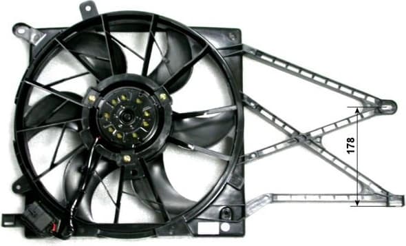Fan, engine cooling 47582