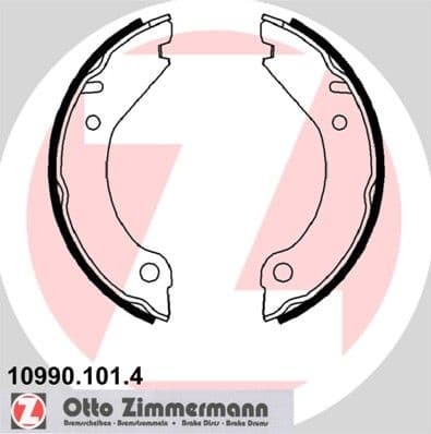 Brake Shoe Set, parking brake 10990.101.4