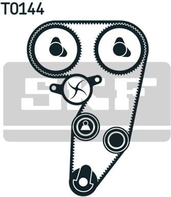 Timing Belt Kit VKMA 02181 - image 2