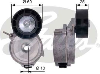 Belt Tensioner, V-ribbed belt DriveAlign™ T39126