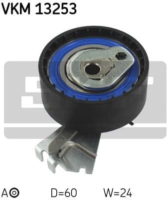 Tensioner Pulley, timing belt VKM 13253
