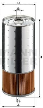 Filter oil PF1055/1X