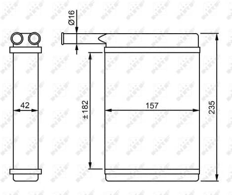 Heat Exchanger, interior heating 52221